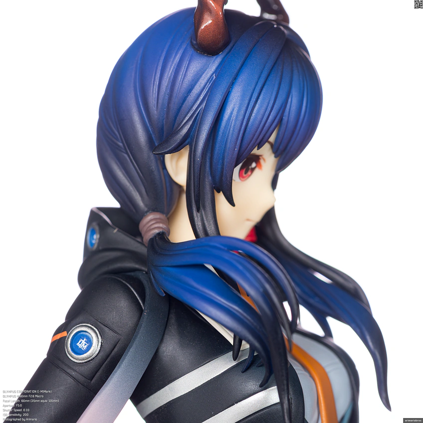 フィギュア「アークナイツ チェン」の髪アップ画像その5