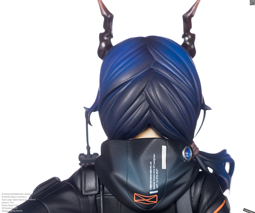 フィギュア「アークナイツ チェン」の髪アップ画像その7